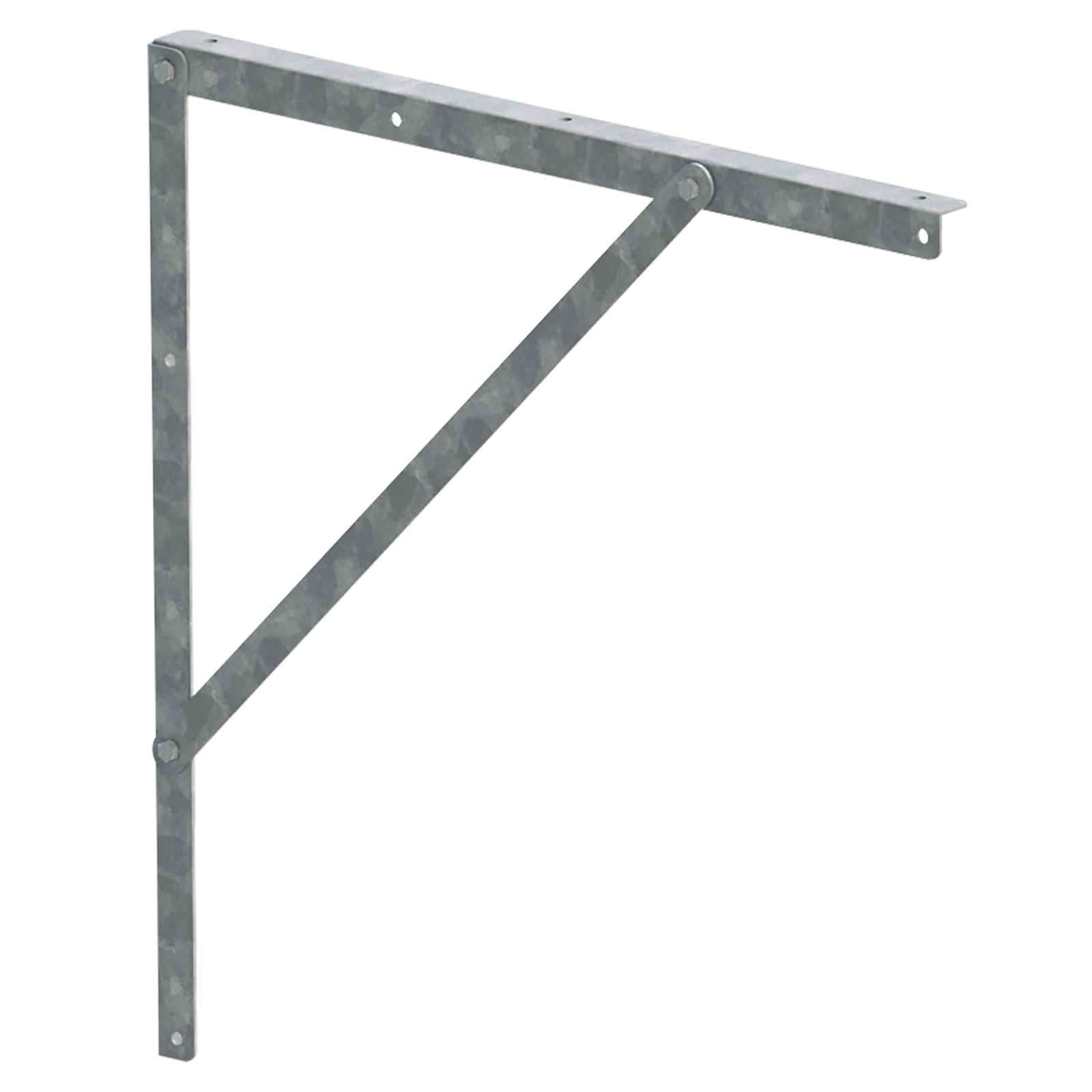 Support mural galvanisé