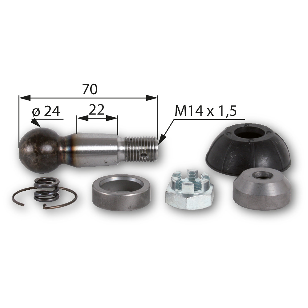 Kugelbolzensatz passend zu Steyr