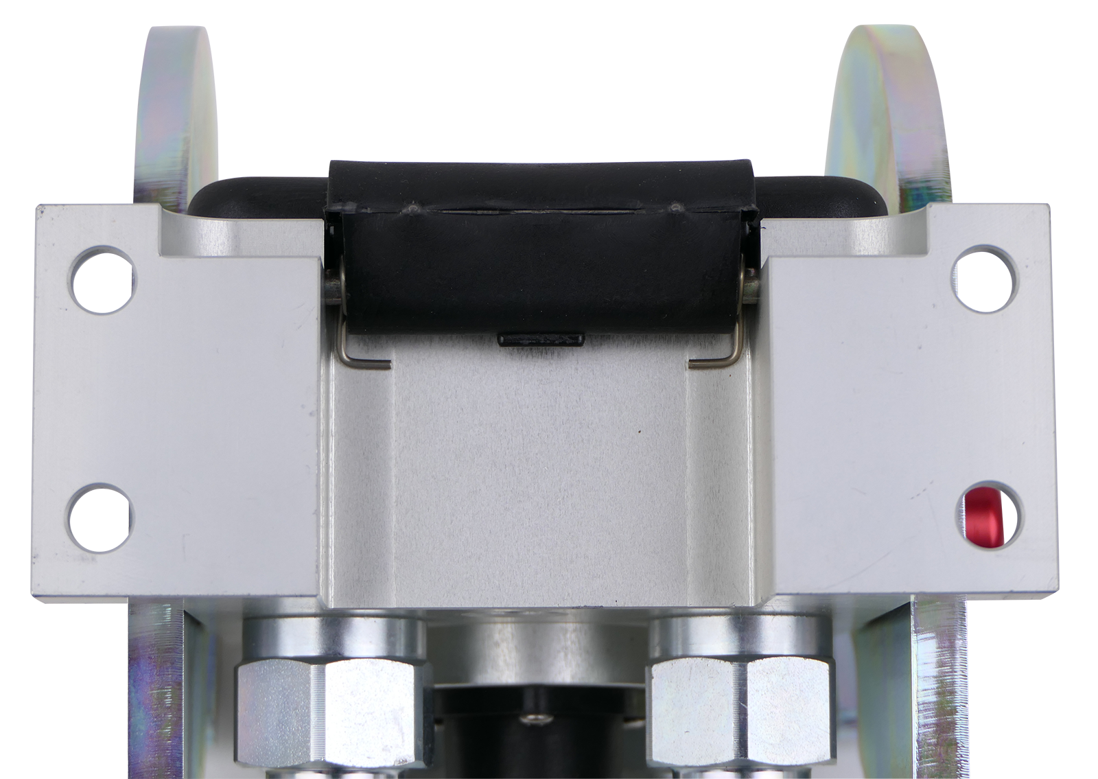 Multikuppler PSF5 15L M22x1,5 mit 3-poliger Elektrokupplung, Festteil mit Verschlusshebel