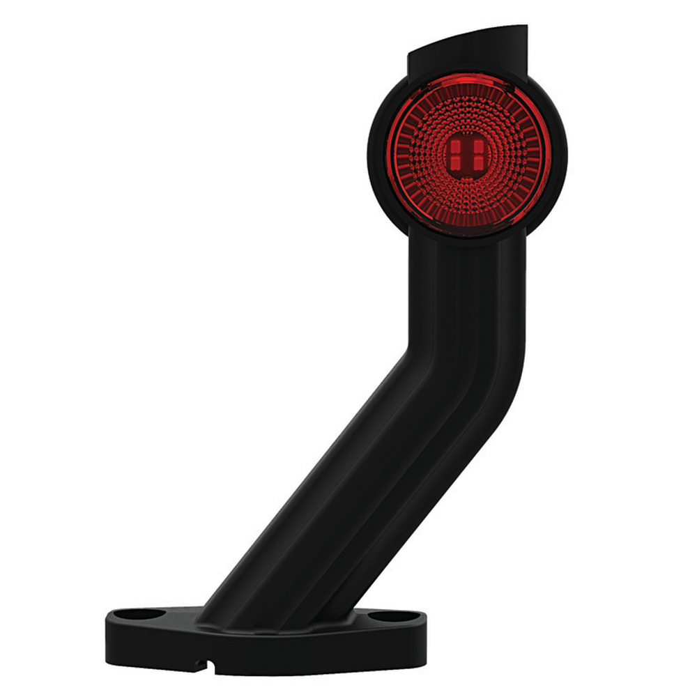 LED Begrenzungsleuchte Gummiarm gewinkelt