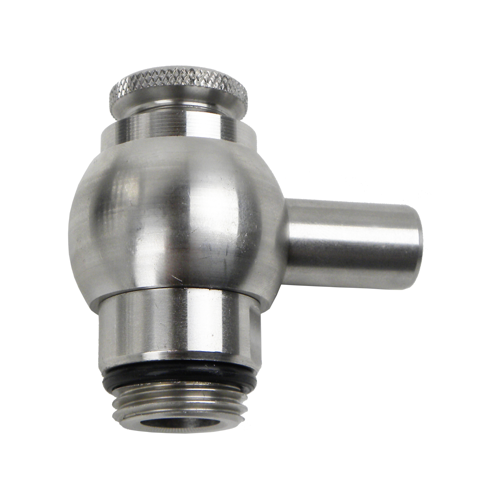 Kugelhahn zu Edelstahlkannen