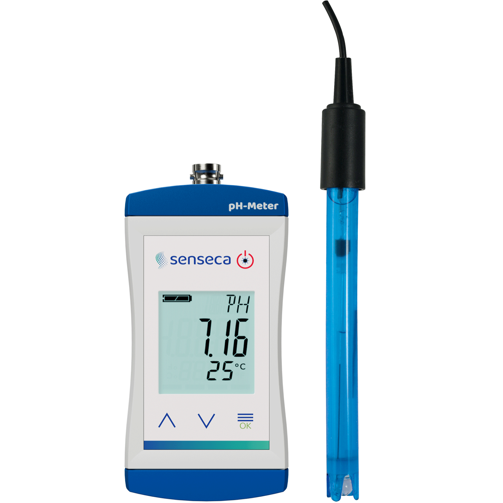 Wasseranalyseset im Koffer, pH - Wert und Temperatur