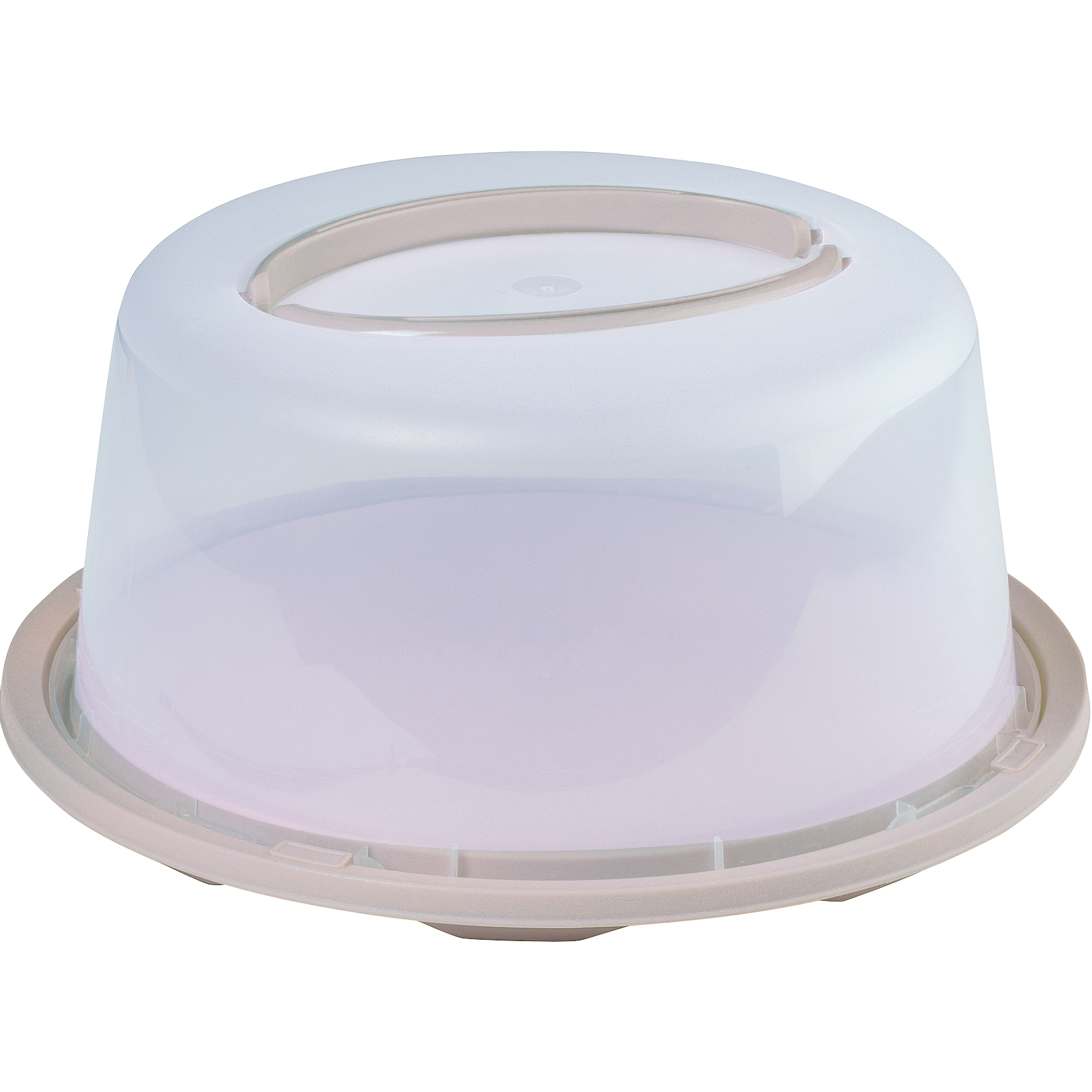 Boîte à gâteau avec poignée de transport