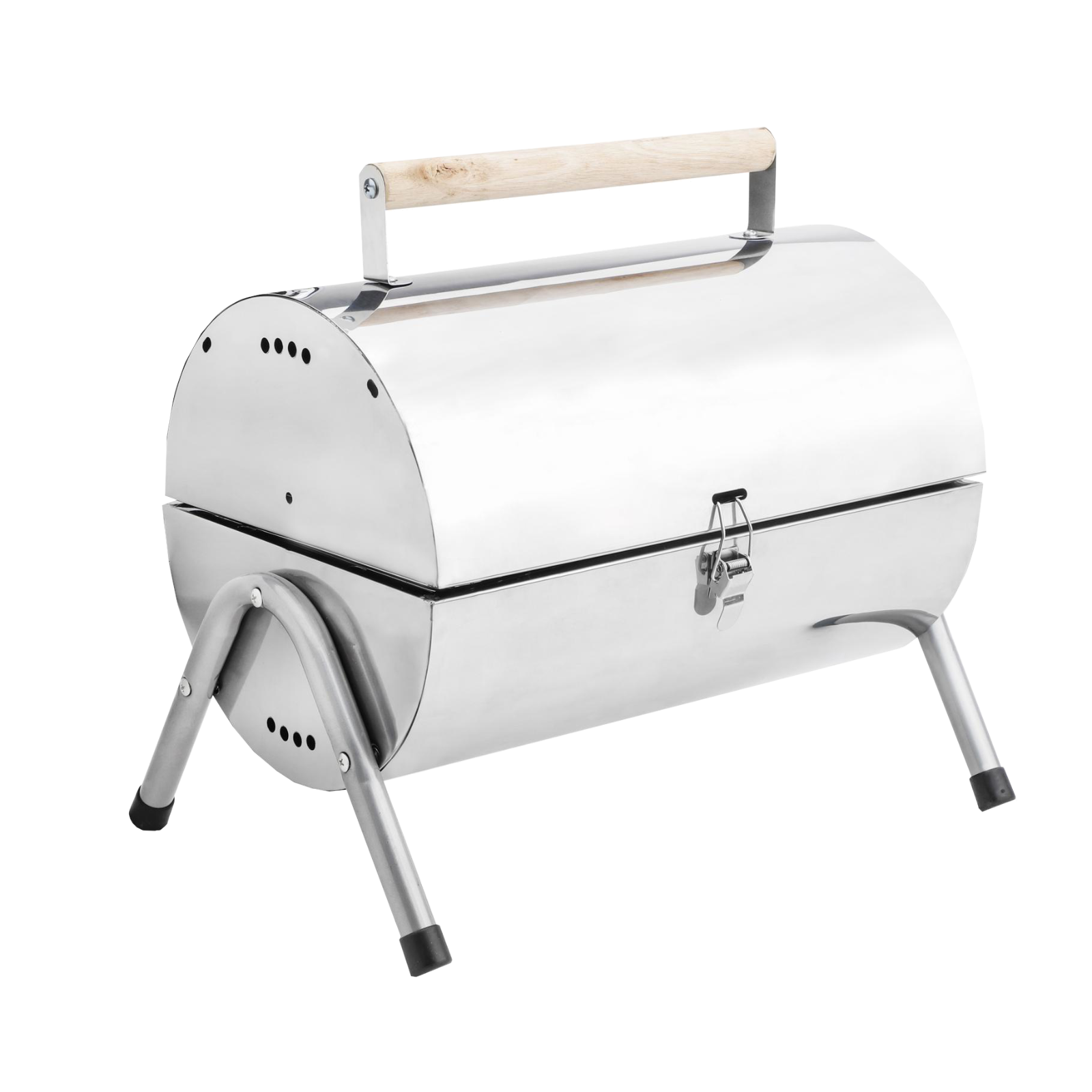 Picknick Grill aus Edelstahl