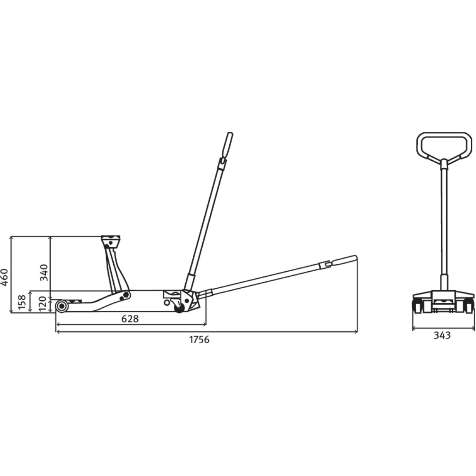 Wagenheber 3 T Silent