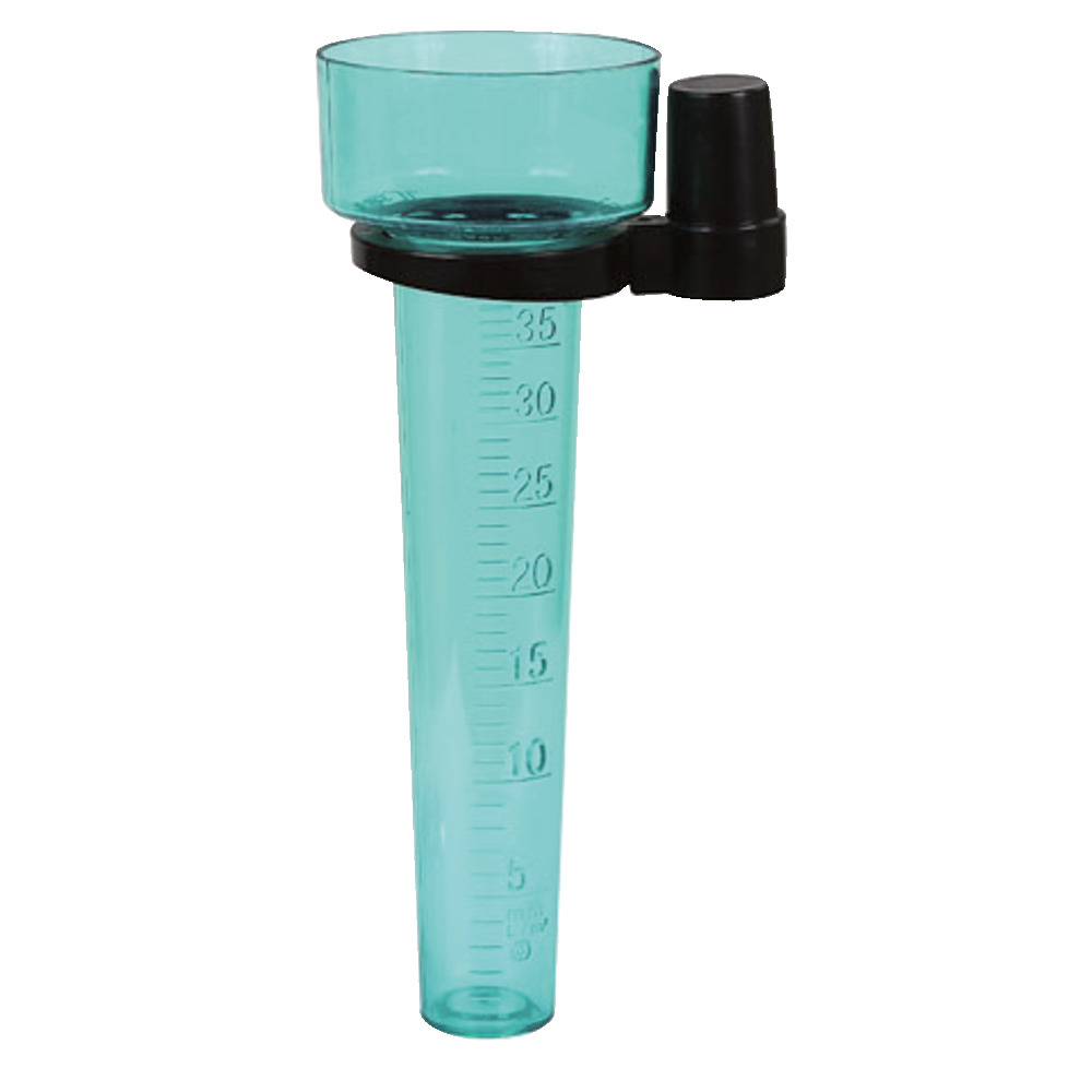 Regenmesser mit Skala