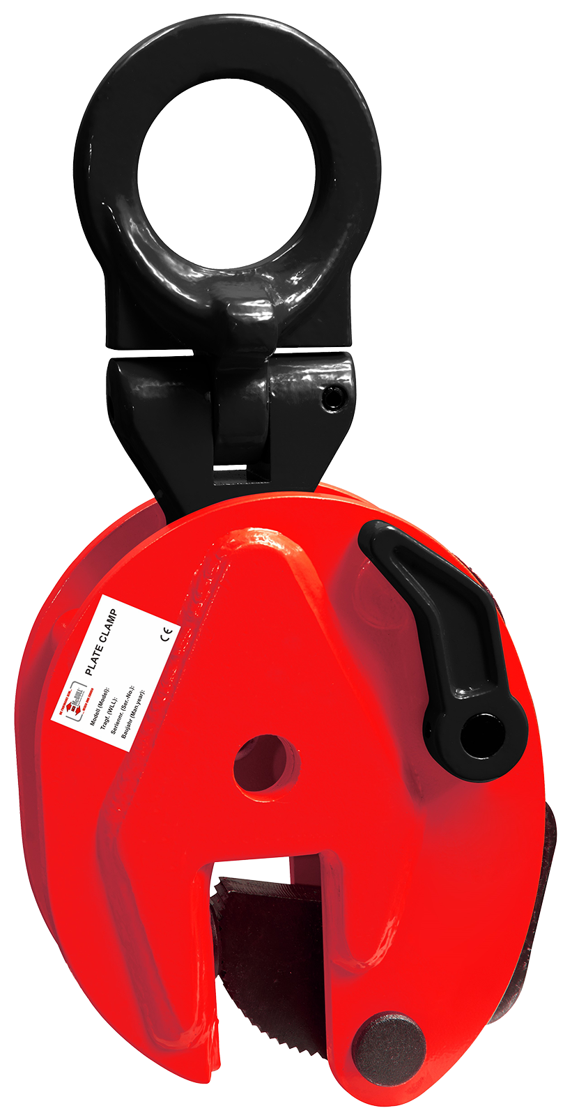 Pince à tôle avec étrier pivotant