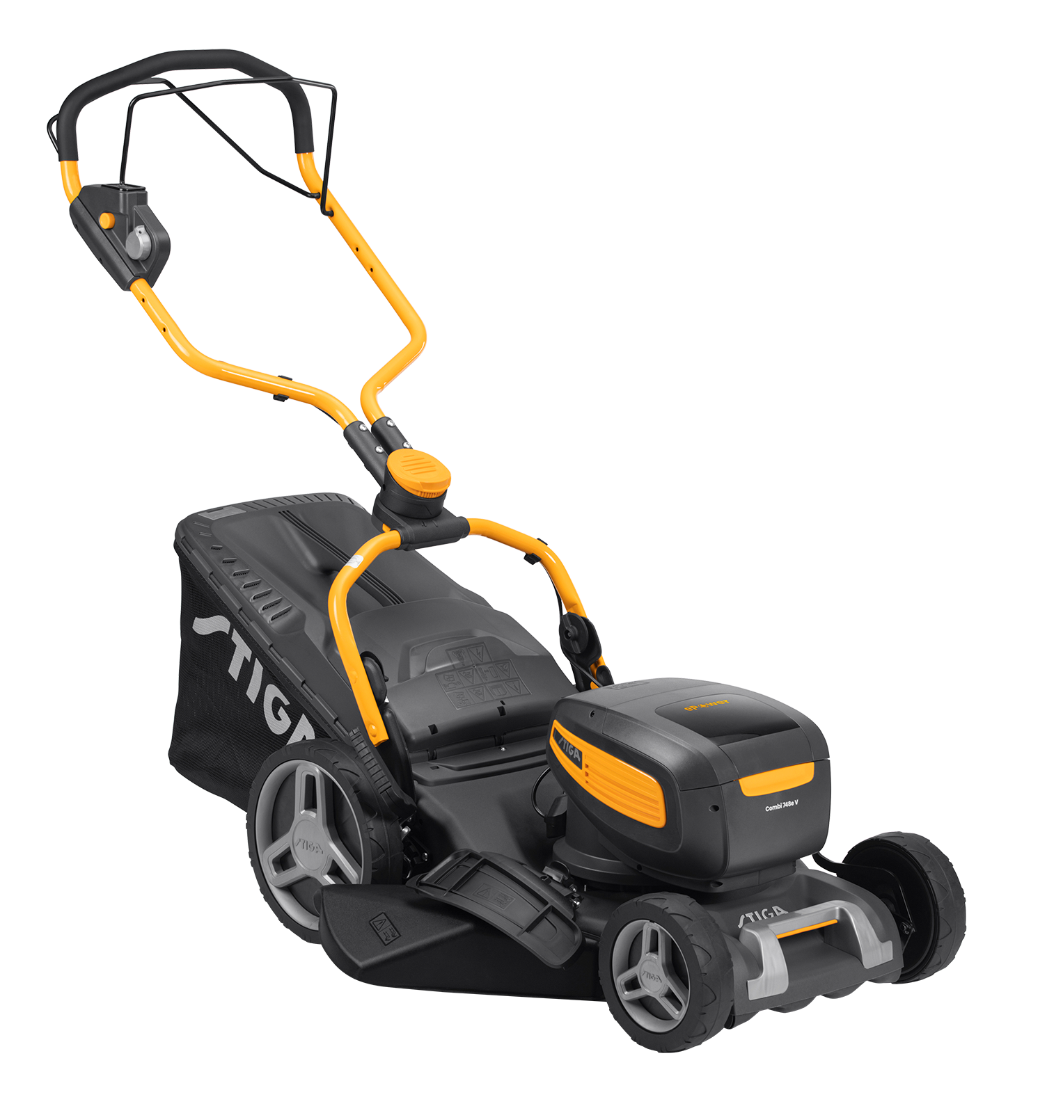 Tondeuse à gazon sans fil Combi 748eV Kit Double 48V 2x 5Ah