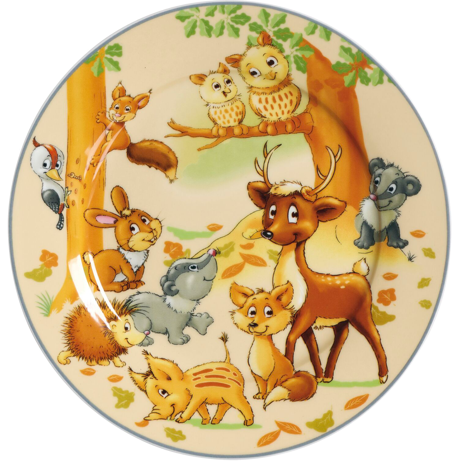  Kinderteller "Waldtiere" 