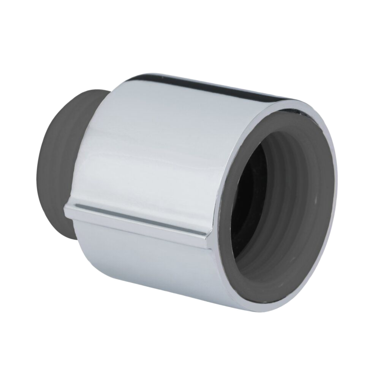 Économiseur d'eau pour douche argenté