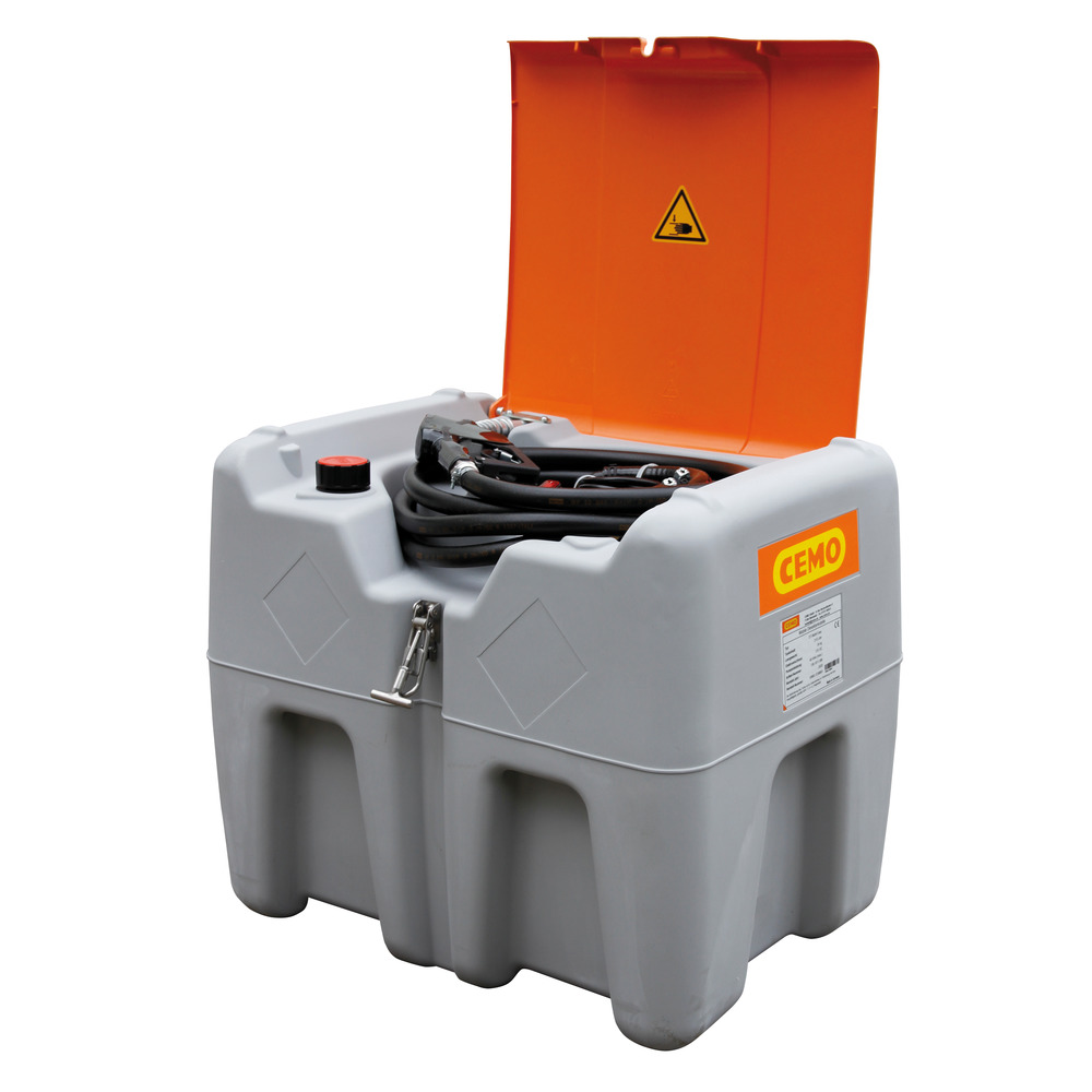 Système de réservoir diesel Mobil 210L /40 L/min avec couvercle