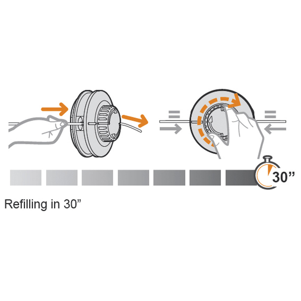 Universal Zwei Fadenkopf Easy Work Tap &amp; Go