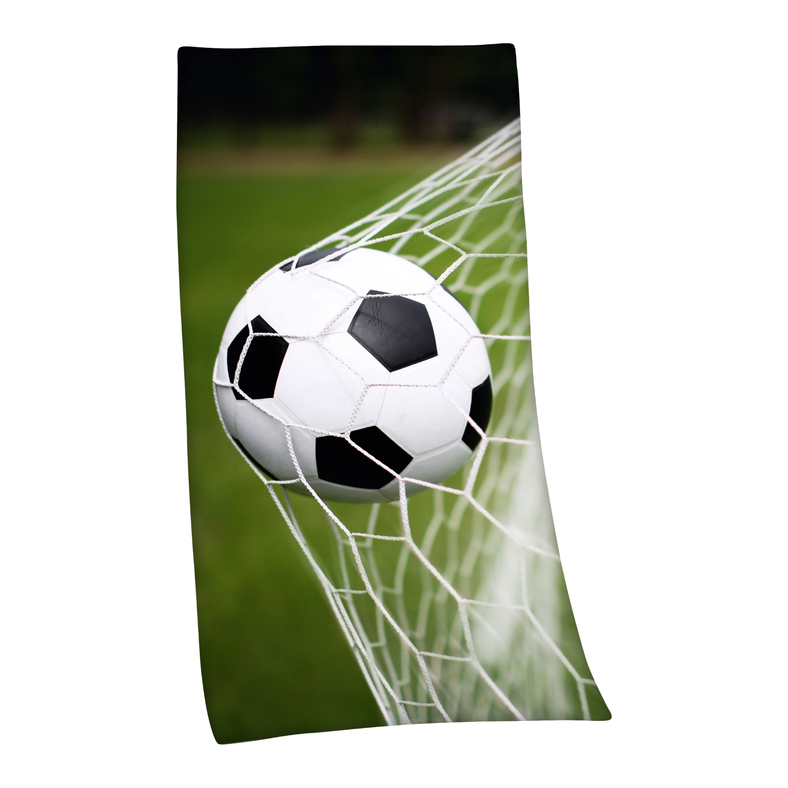 Serviette de bain football 75x150 cm