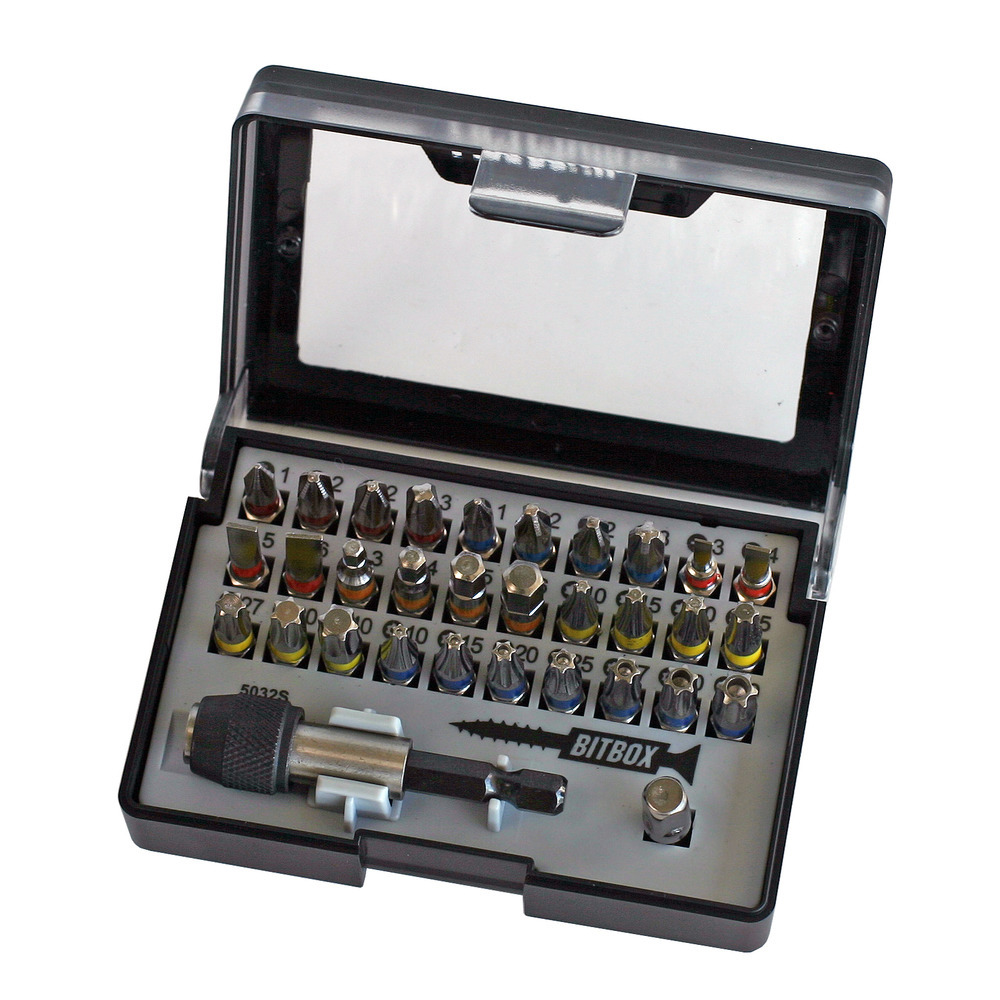 Boîte à embouts 32 pièces.