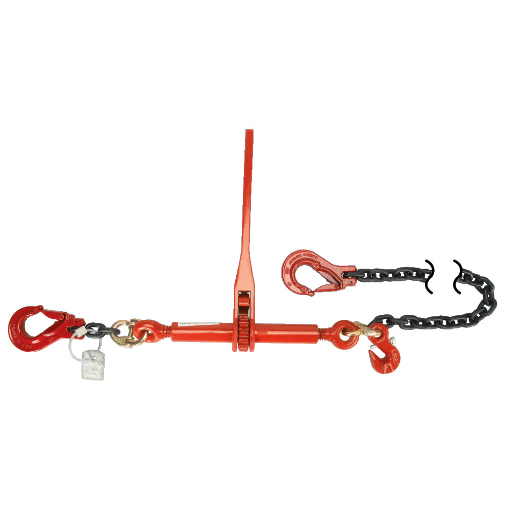 Chaîne d'arrimage avec tendeur à cliquet