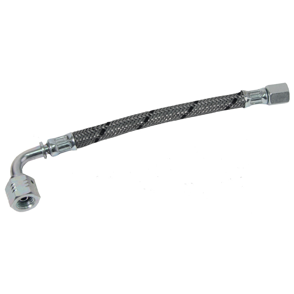 Anschlussleitung Öldruckmanometer zu Steyr gekröpft