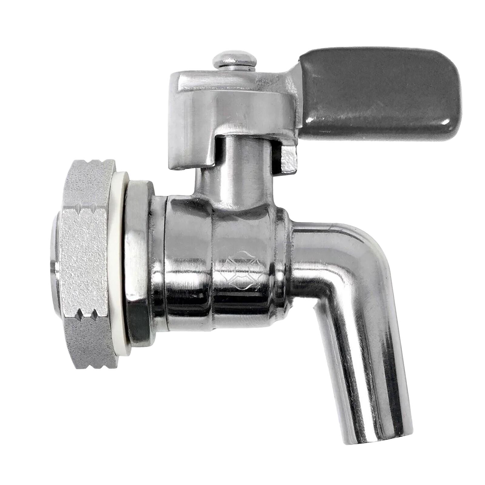 Auslaufhahn 1/2" Edelstahl für Einkochautomat