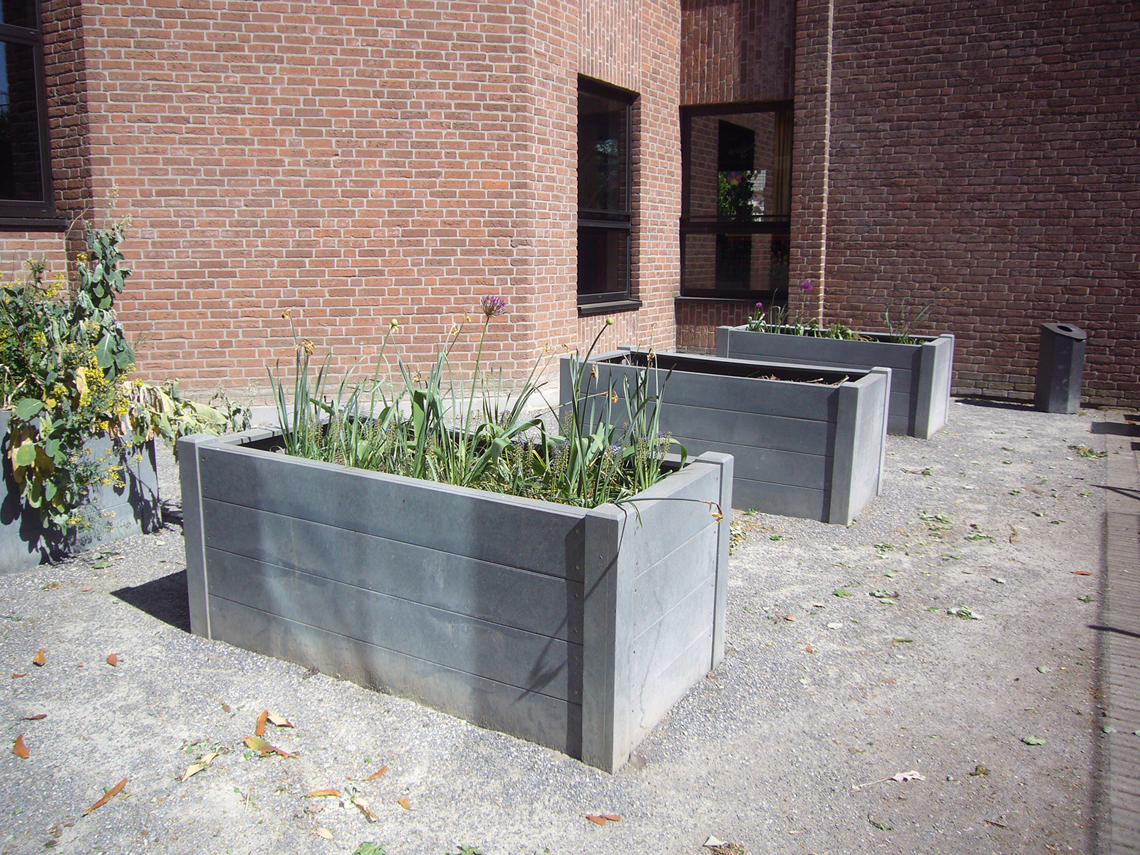 Hochbeet Terra grau