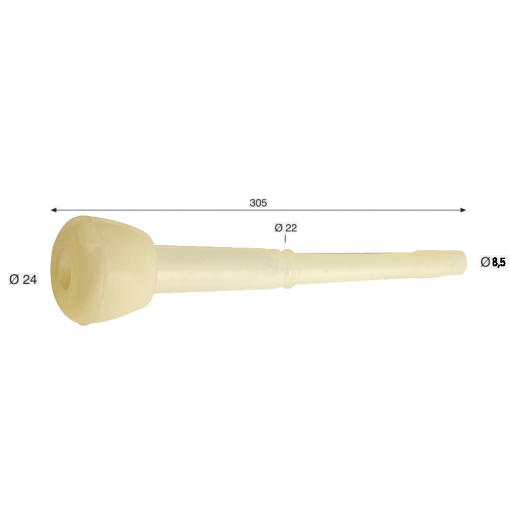Protecteur de tétine en silicone adapté à DeLaval 960017-01