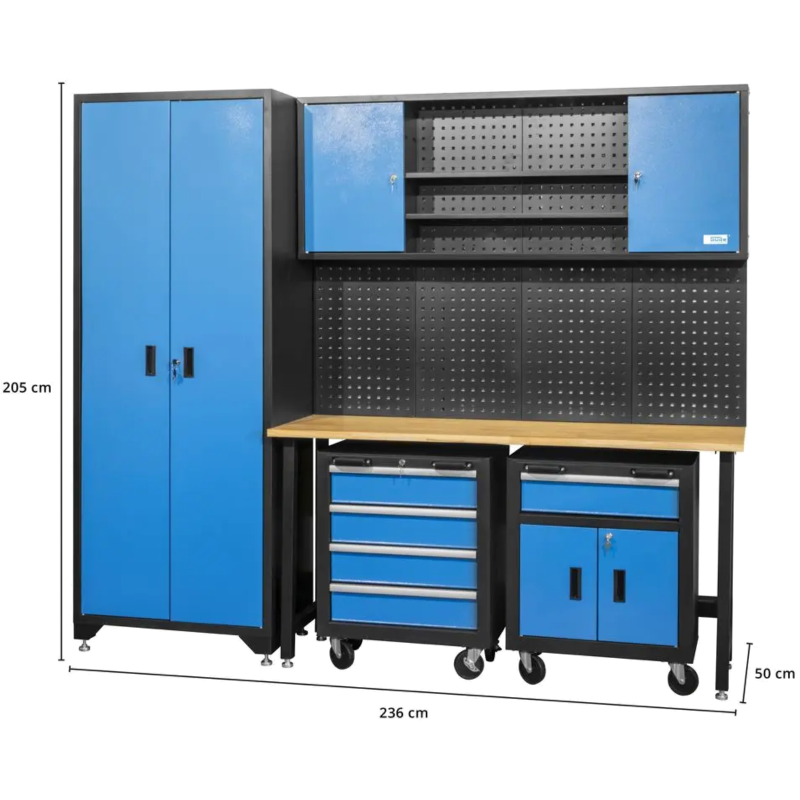 Ensemble d'équipement d'atelier 6 pièces