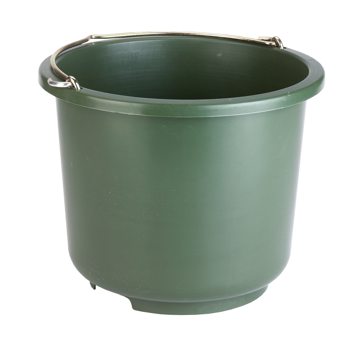 Bau- und Stalleimer olivgrün, hochstabil, 12 L