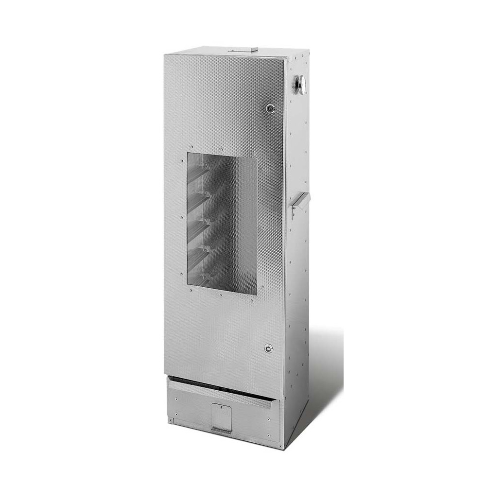 SMOKI Räucherofen 1242 LxBxT 120x39x33 cm  Cr-Edelstahl mit Fenster