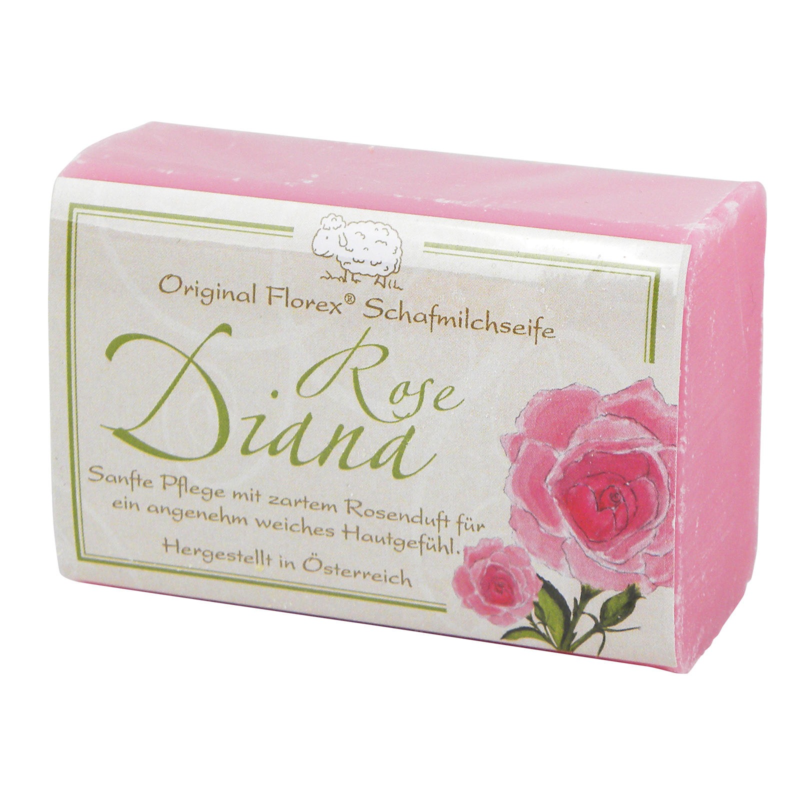 Schafmilchseife Rose 100g