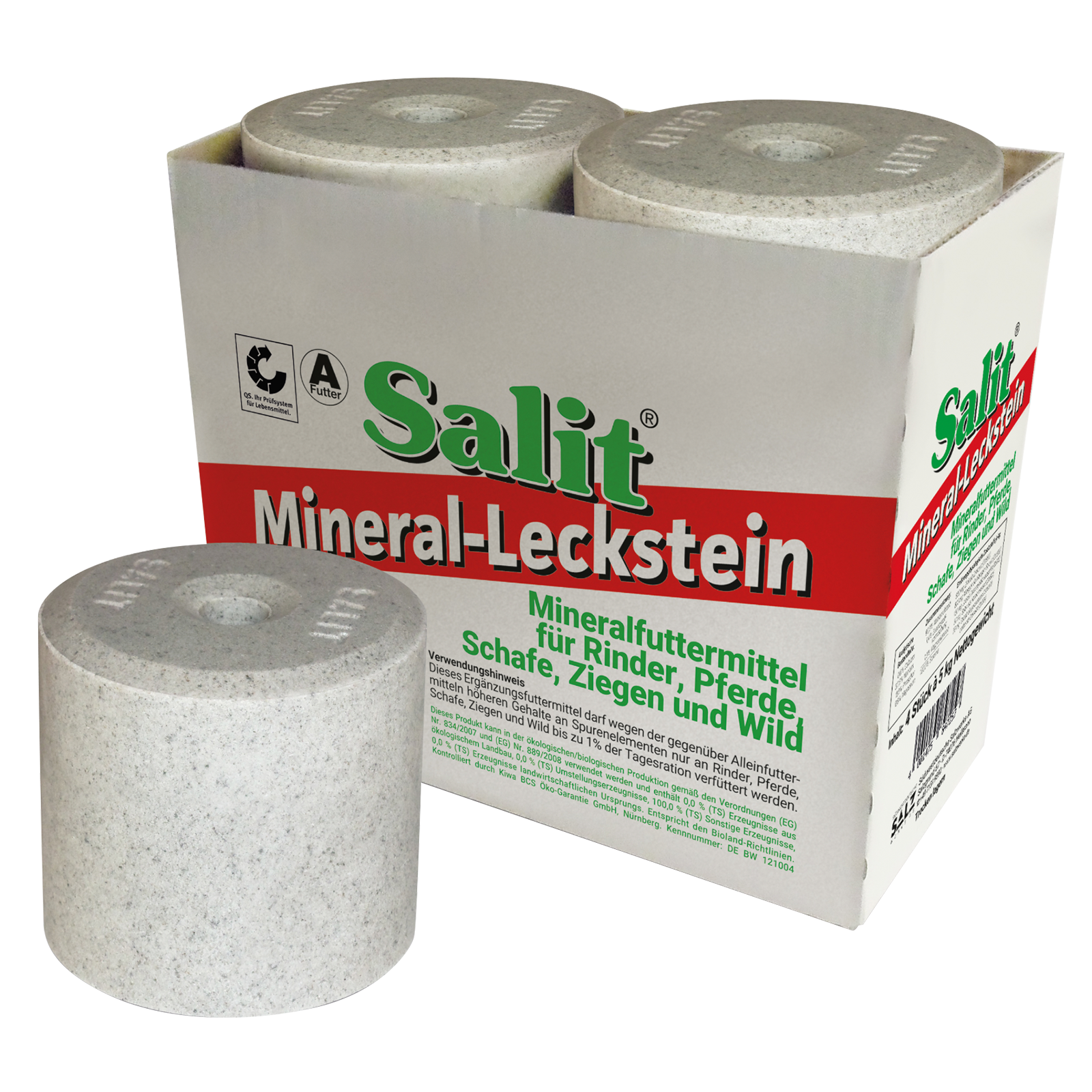 Bloc de sel minéral SALIT 5 kg
