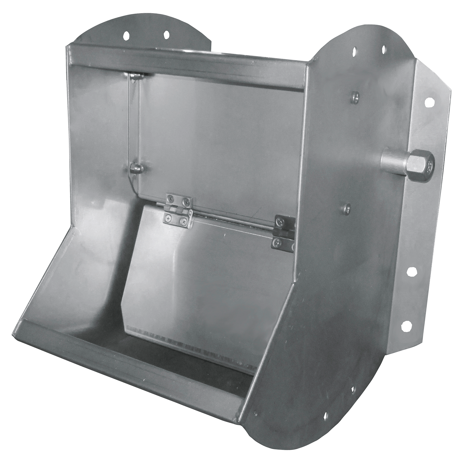 Abreuvoir à clapet en inox simple