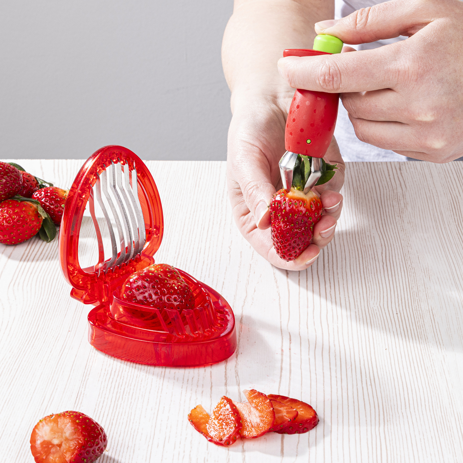 Set pour fraises, 2 pièces