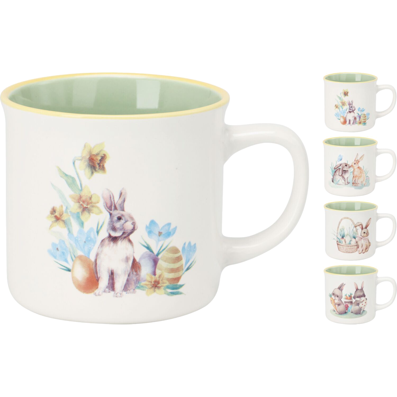 Becher mit Henkel Osterhasen   0,35 l