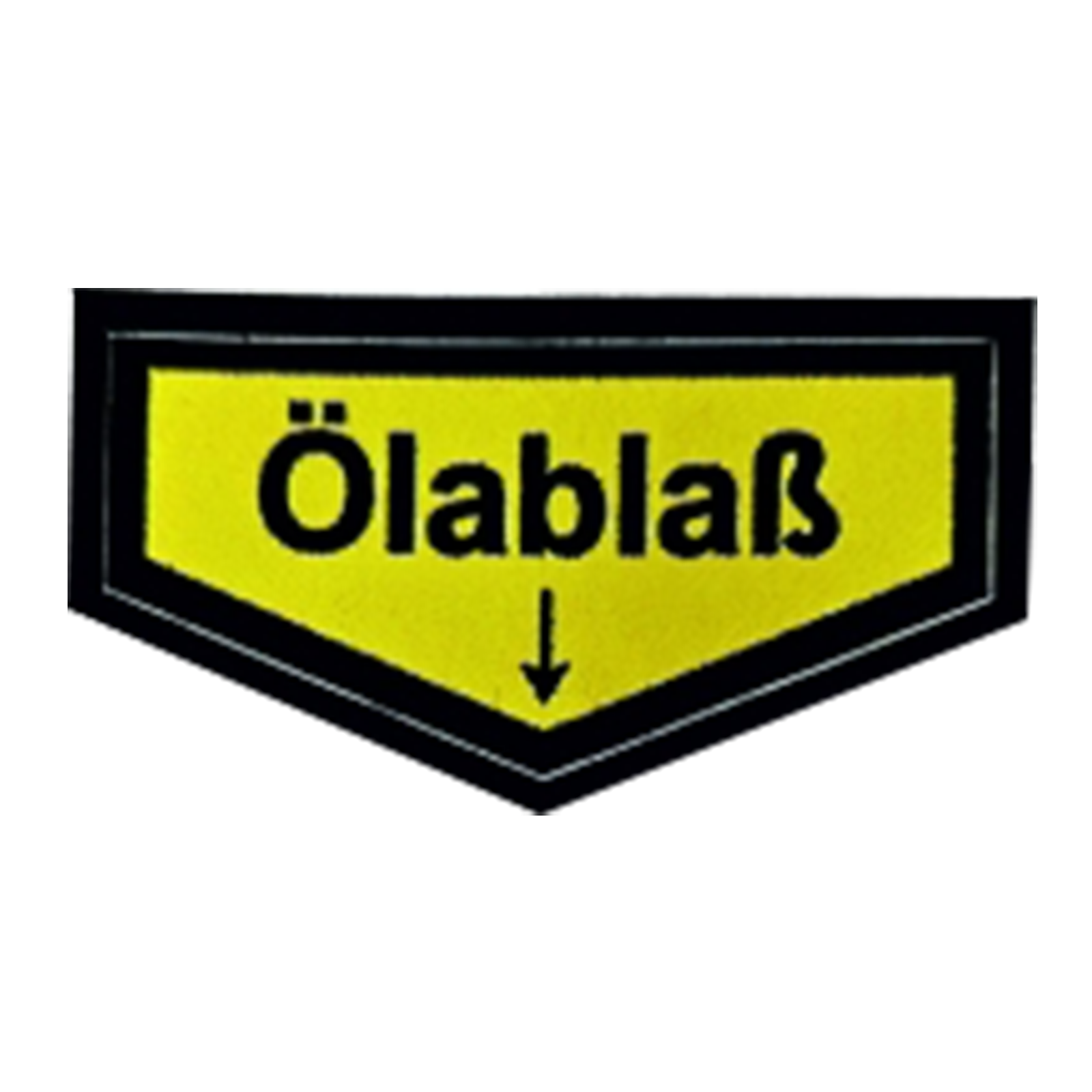 Autocollant Steyr « Vidange d'huile »