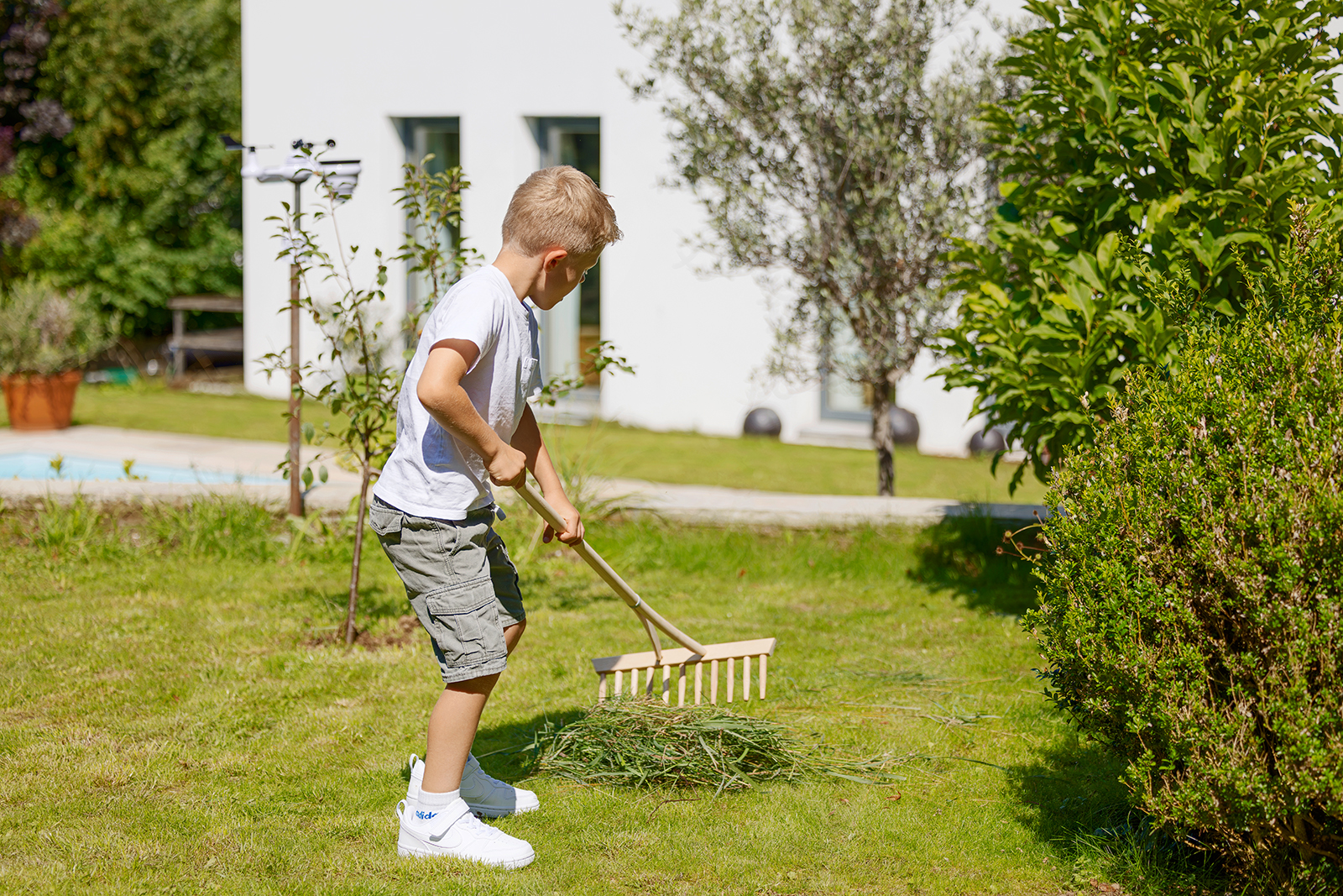 Holzrechen Mini für Kinder