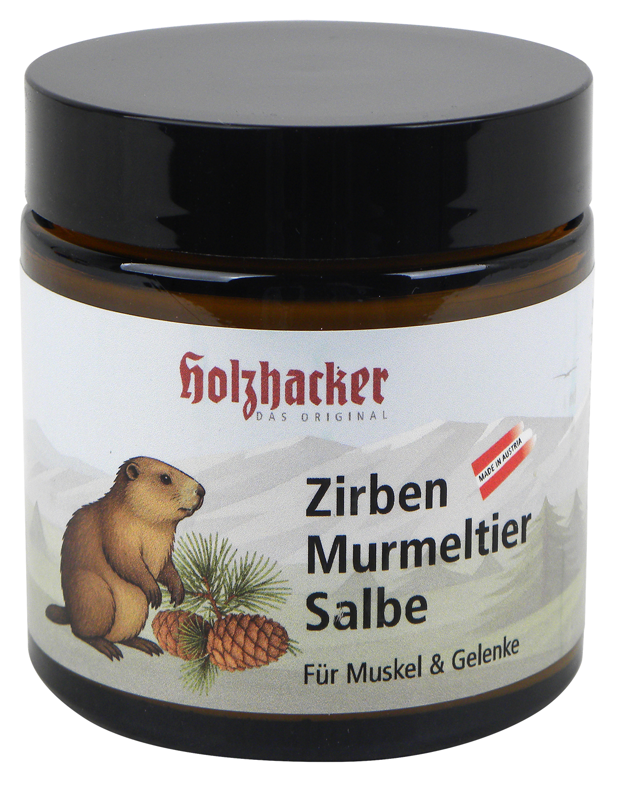 Pommade Holzhacker Zirben Murmeltier 100 ml