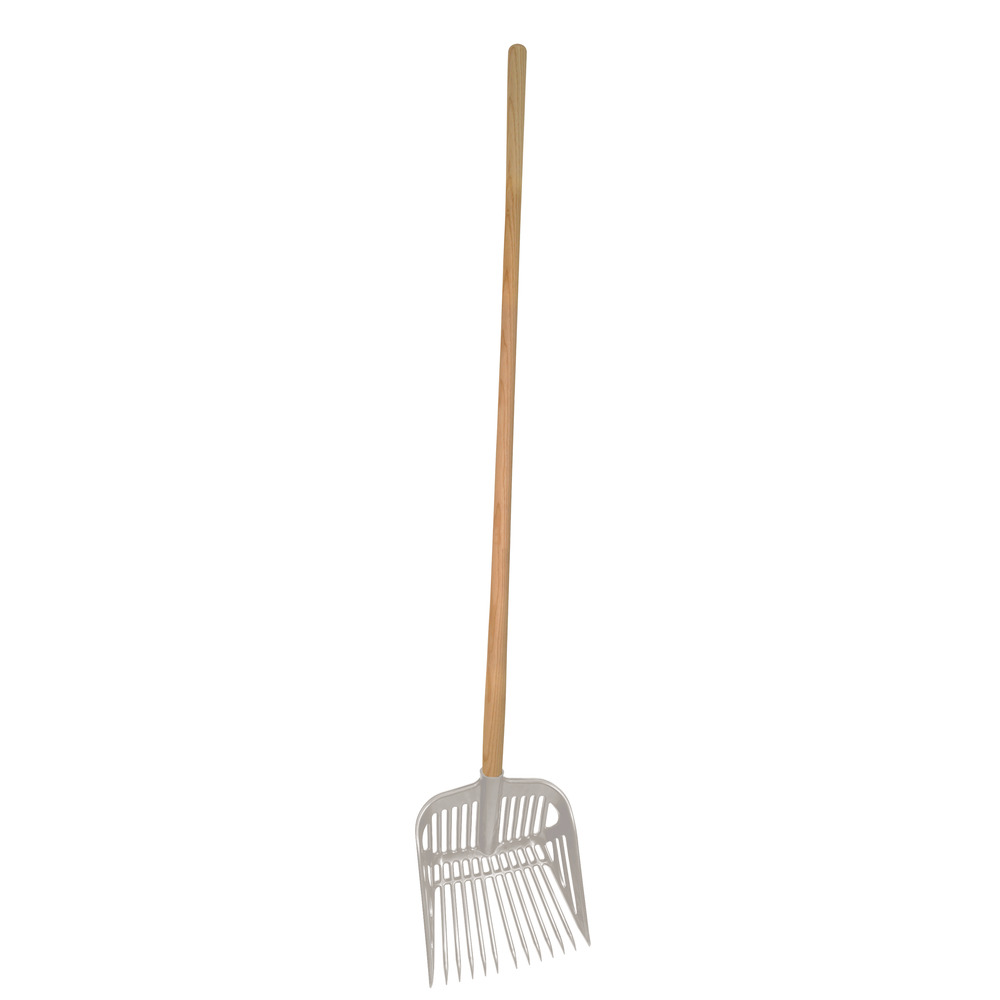 Tige de frêne jusqu'à la fourche à fumier
