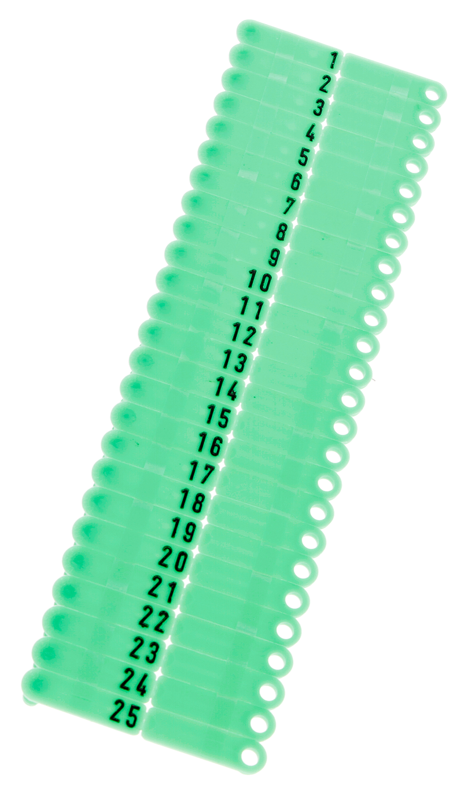 Ohrmarke Twintag geprägt