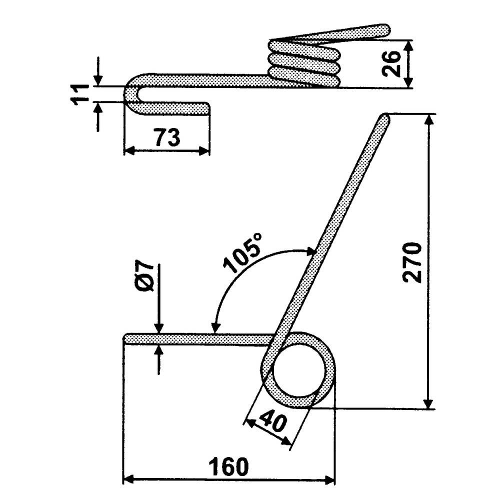 Dent de herse arrière au lieu de Reform, Lemken, Isaria
