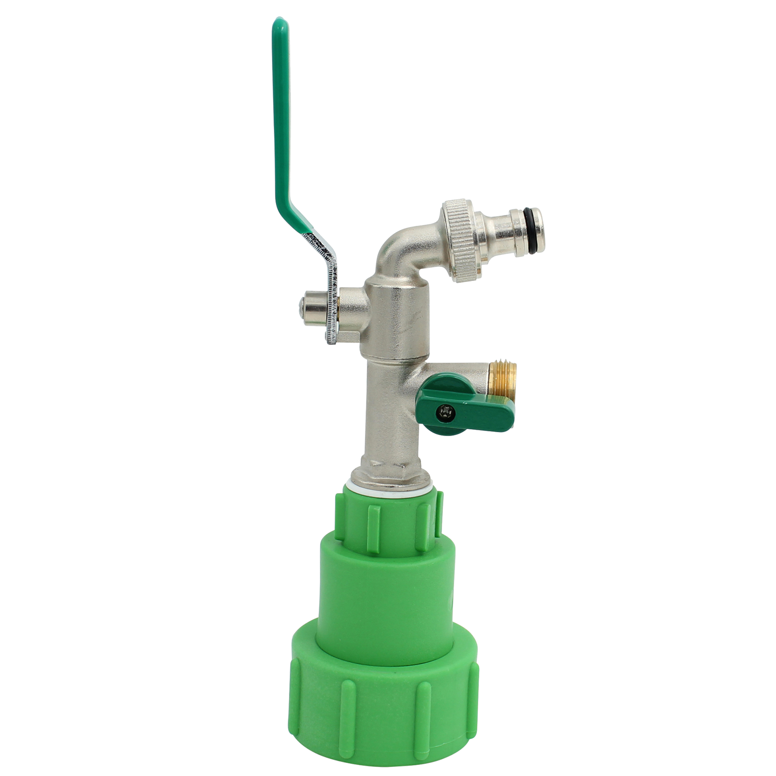 Robinet à boisseau sphérique IBC en métal, 2 voies VS