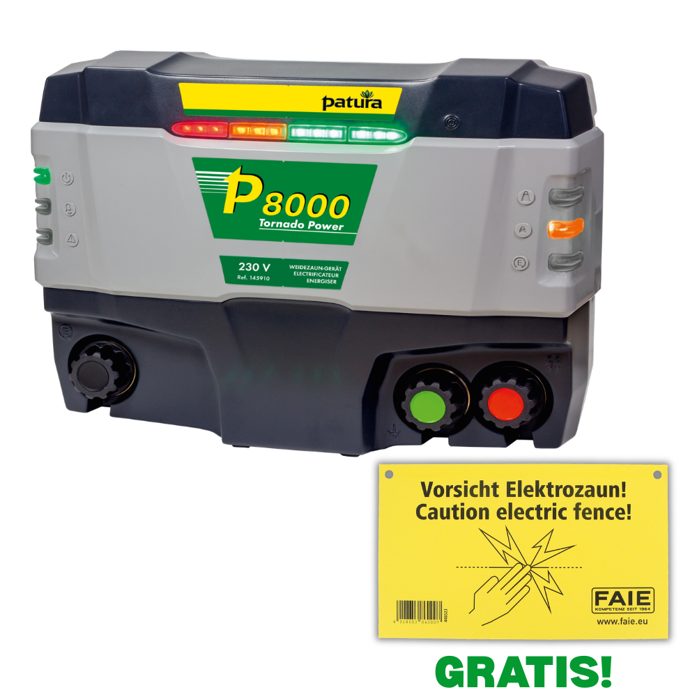 Weidezaungerät P8000 TornadoPower
