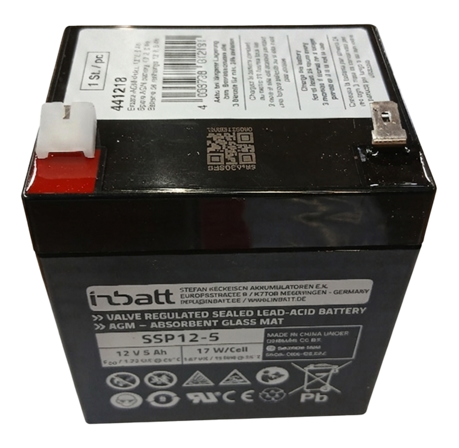 Batterie AGM 12 V / 5 Ah