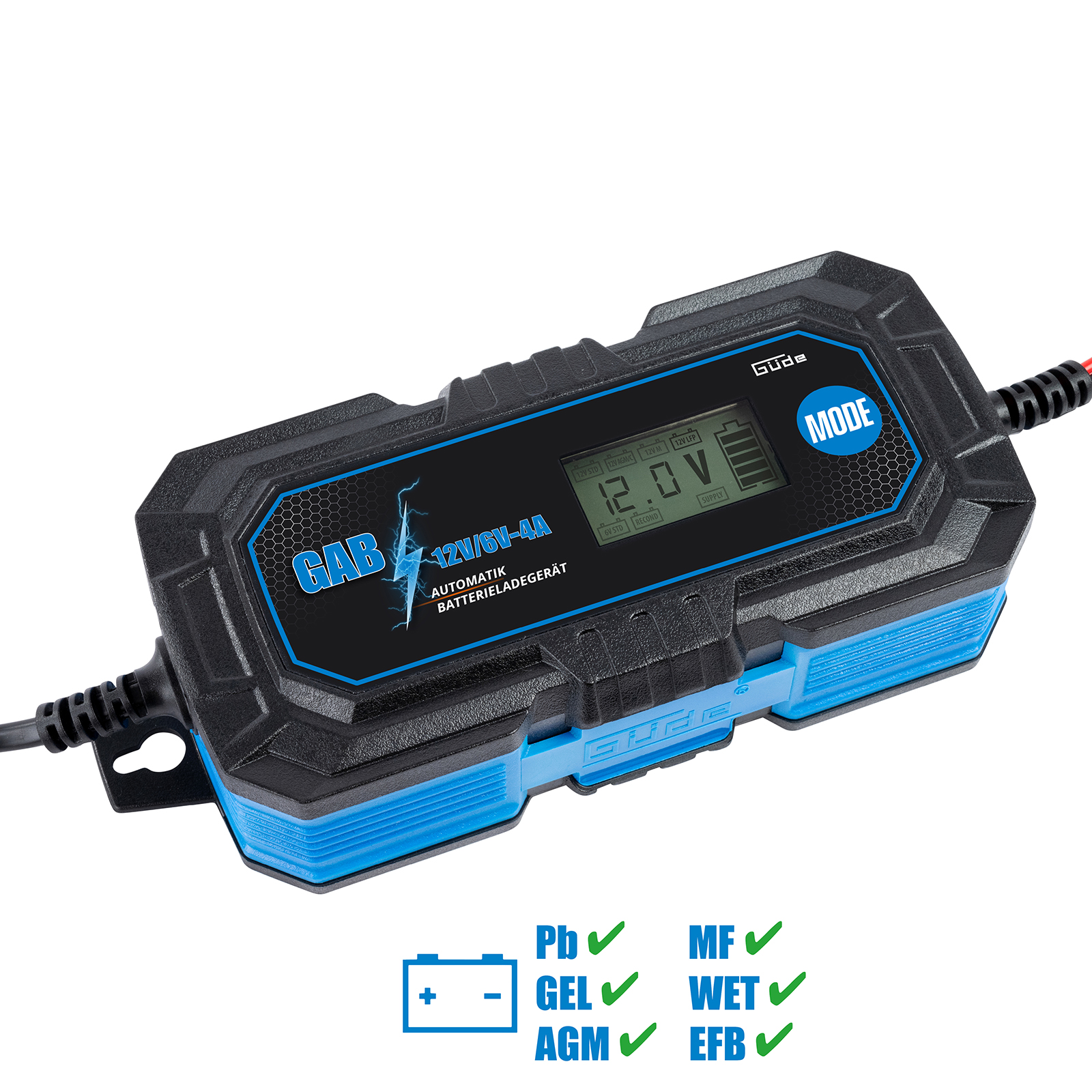 Batterieladegerät GAB 12/6V-4A