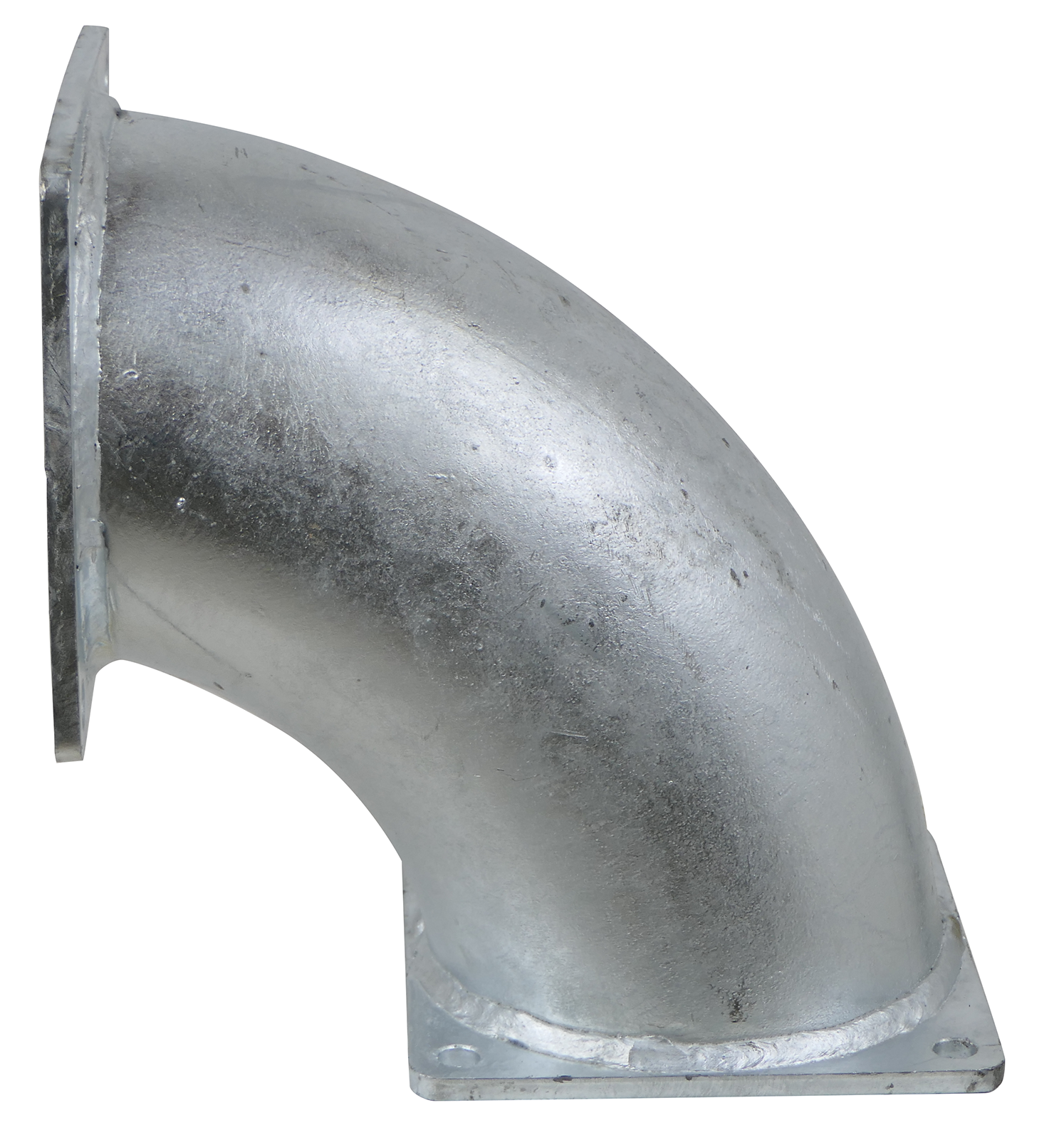 Doppelflanschbogen 90° 6 Radius 195mm