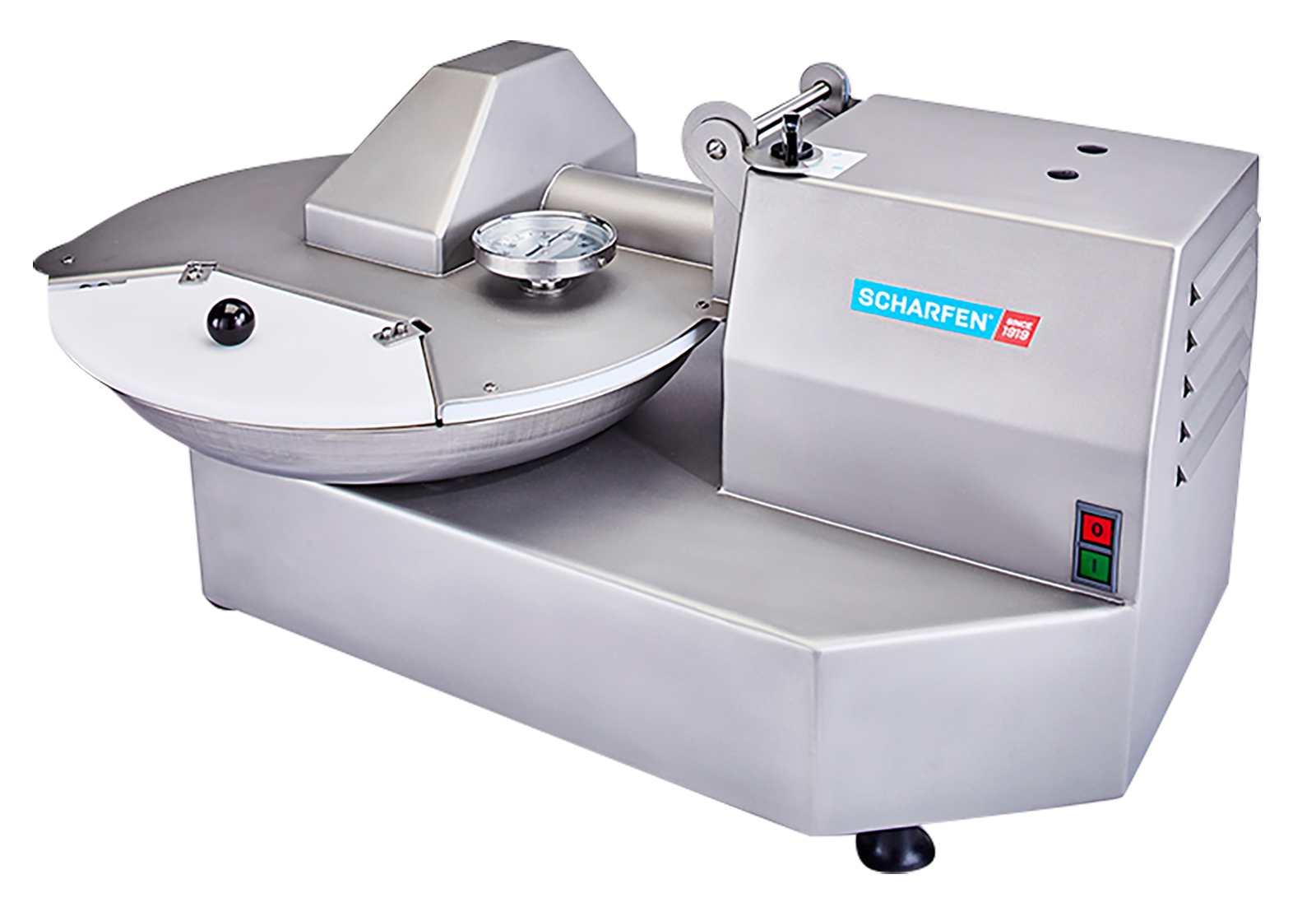 Coupe-table professionnel avec thermomètre, Couvercle en PE