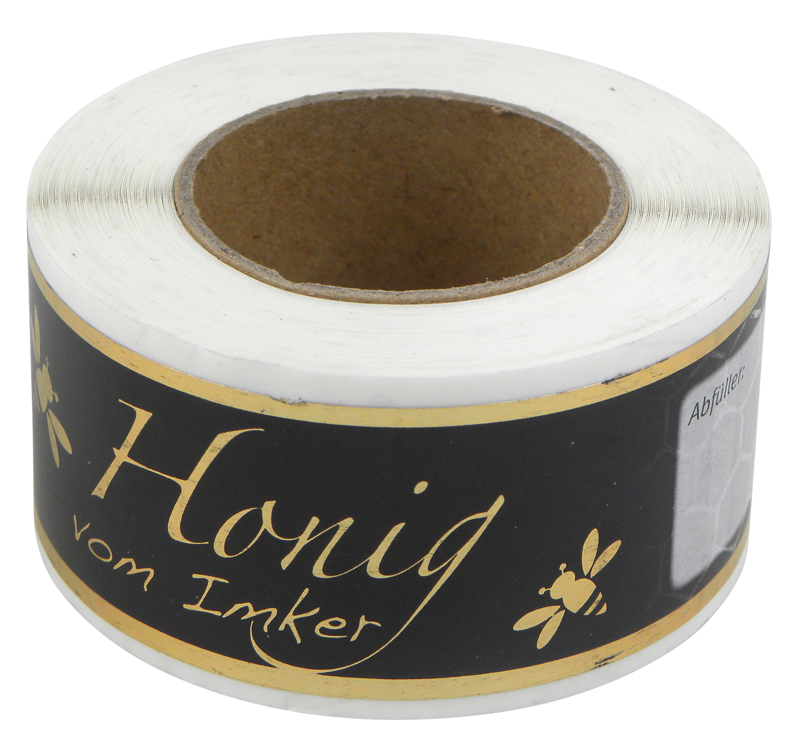 Rouleau d'étiquettes de miel avec 100 pièces