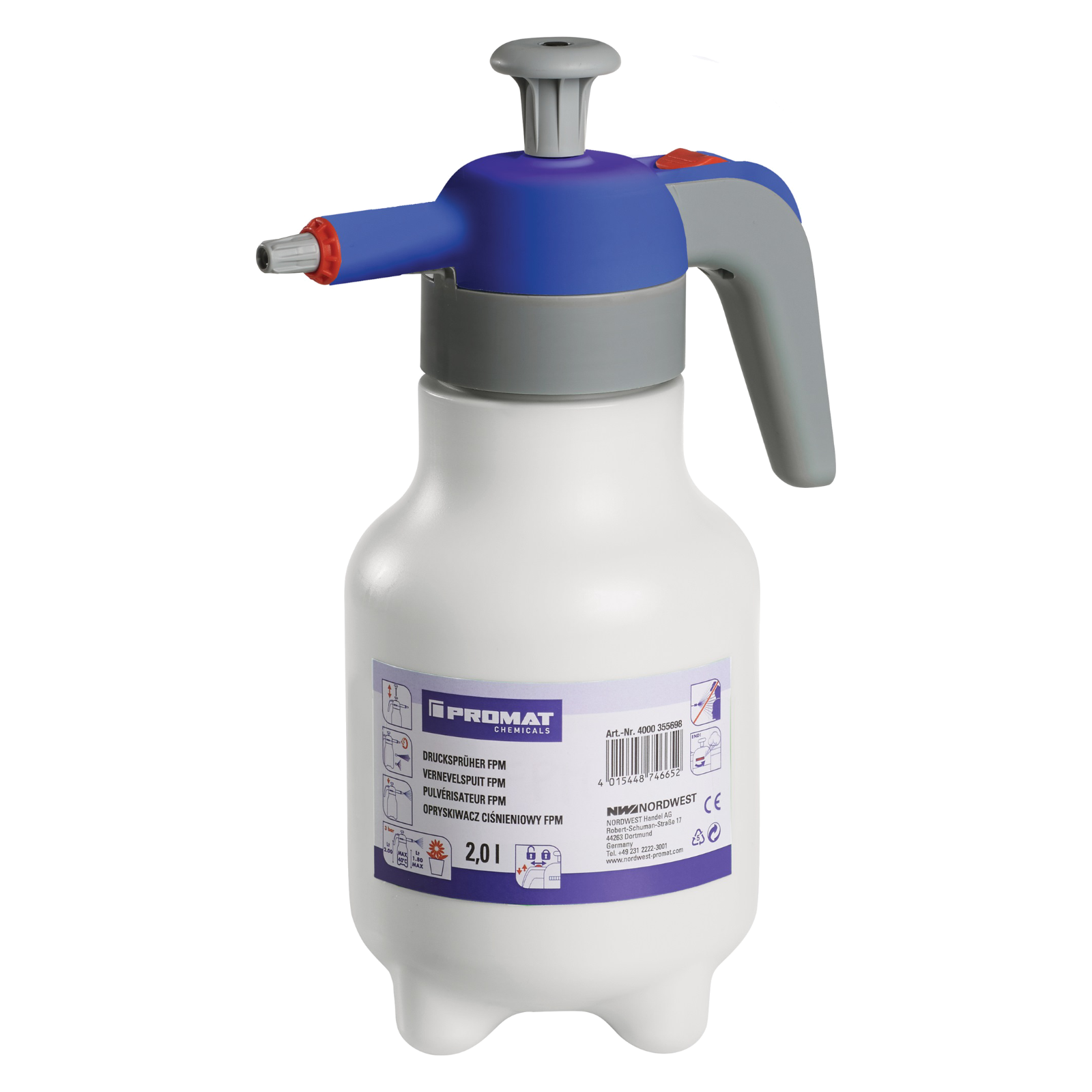 Pulvérisateur à pression 2l