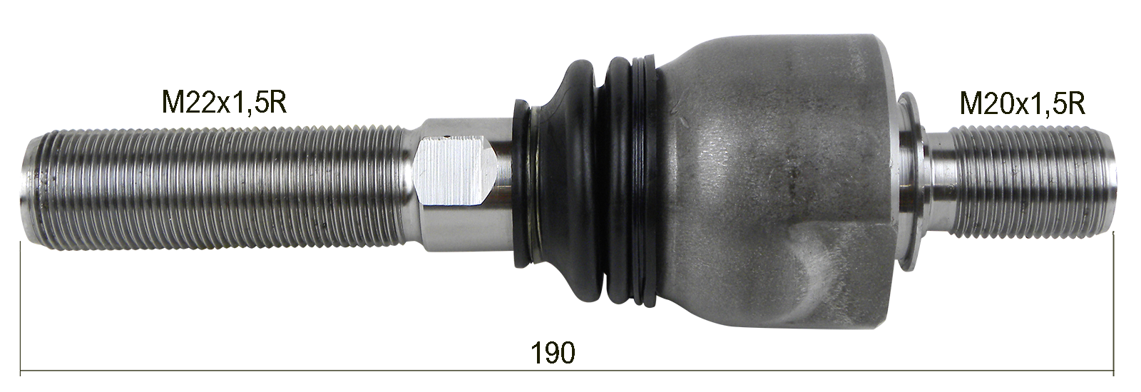 Axialgelenk M20x1,5R/M22x1,5R für ZF APL325 & APL335