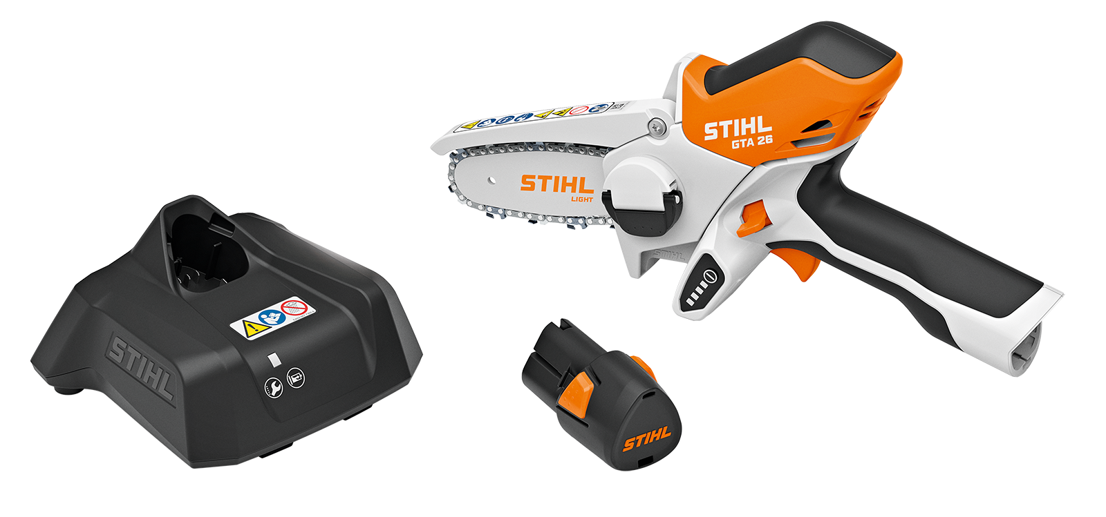 Coupe-bois GTA 26, jeu de batteries