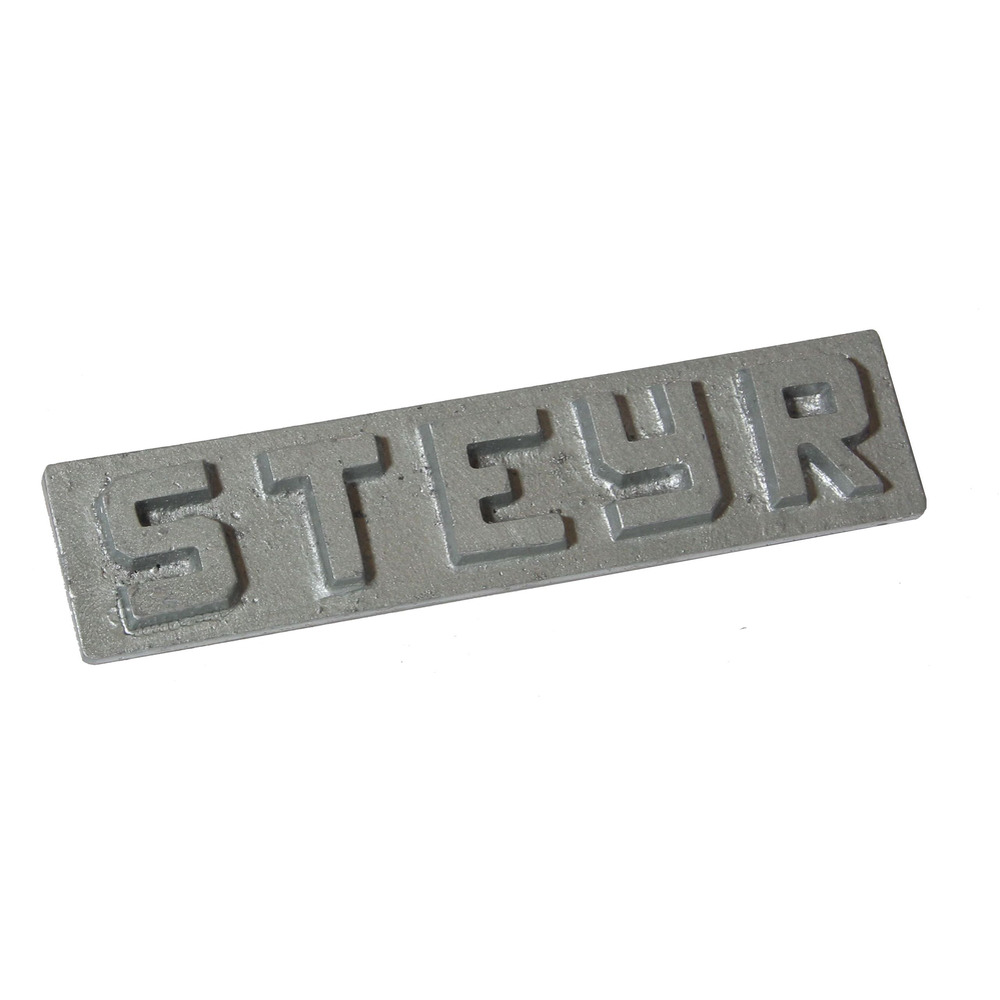 Plaque signalétique Steyr grande