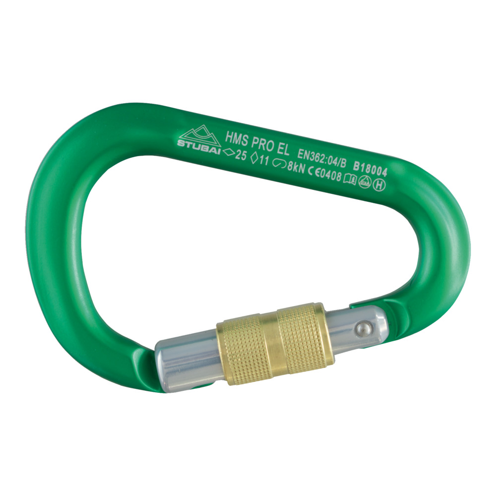 Mousqueton HMS Easylock, vert