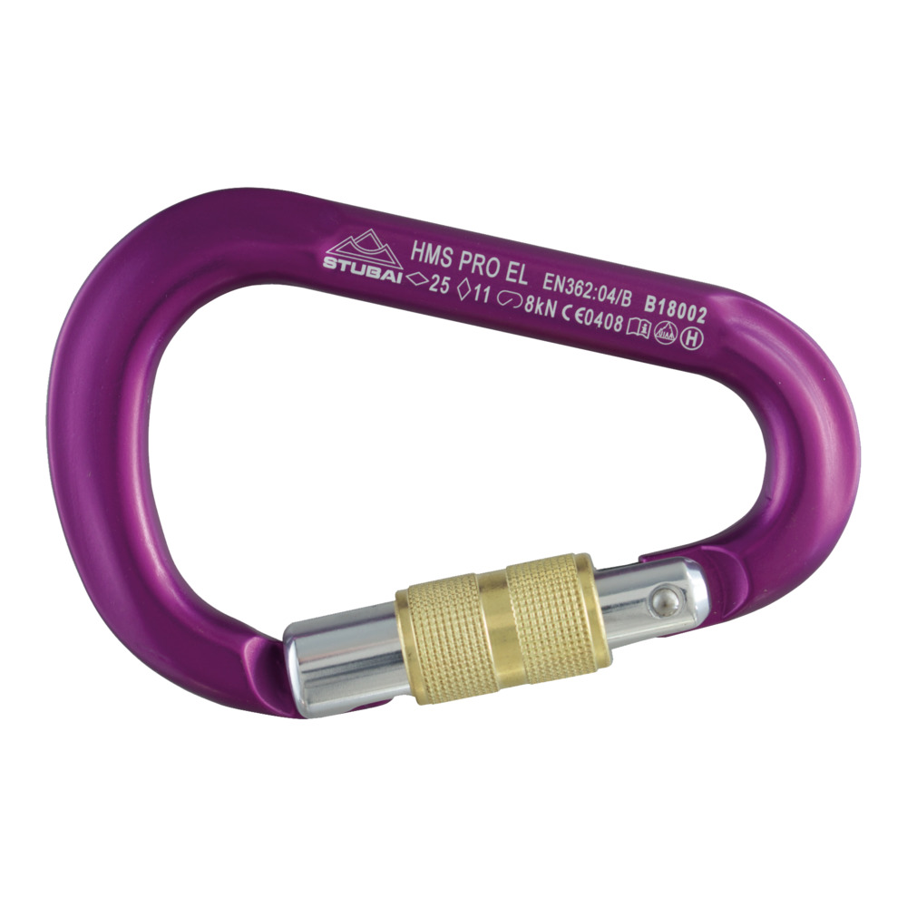 Mousqueton HMS Pro Easylock, violet